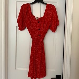 Red Polka Dot Dress